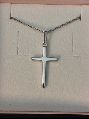 Sterling Silver Cross Pendant Necklace